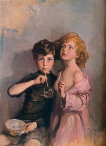 Moje děti, Stephen a Paul, c1910.