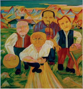 Nadhazovač na alpách, (hráč bowlingu) od Philipp Bauknecht