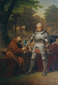 Scéna z Goethova "Götz von Berlichingen" od Philipp Foltz
