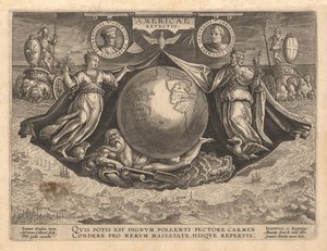 Obálka America Revetio, 1591