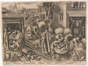 Prudentia Prudence ze Sedmi ctností, 1559.