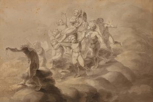Triumf lásky. 1800 od Philipp Otto Runge