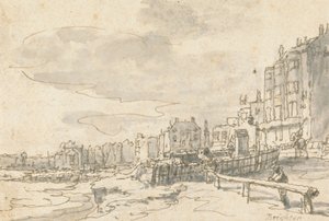 Fronta v Brightonu od Philippe Jacques de Loutherbourg