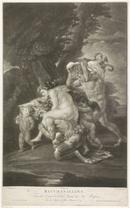 Bacchanten od Philippe Joseph Tassaert