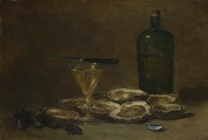 Zátiší s ústřicemi, 1875-1877