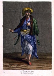 Janičář, v obyčejném turbanu od Philippe Simonneau