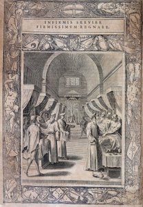 Rada stanov Maltézského řádu „“ Statuta Hospitalis Hervsalem ““ (rytíři pečující o nemocné), Philippe Thomassin, konec 16. století od Philippe Thomassin