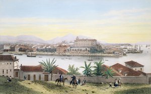 Rio de Janeiro (litho barva) od Philippe and Ciceri Eugene Benoist