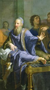 Kristus v domě Šimona Farizea, kolem roku 1656 (olej na plátně) od Philippe de Champaigne