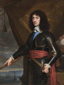 Portrét anglického krále Karla II od Philippe de Champaigne