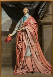 Portrét kardinála Richelieua od Philippe de Champaigne