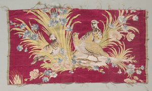 Fragment hedvábí, před 1779. od Philippe de Lasalle