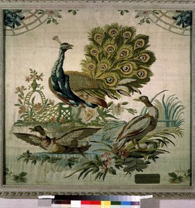 Tapiserie "Páv"" (Peacock) od Philippa de Lassalle (1723-1805) 1770 Ermitáž, Petrohrad od Philippe de Lassalle