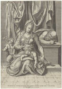 Svatá rodina s Janem Křtitelem od Philippe de Soye