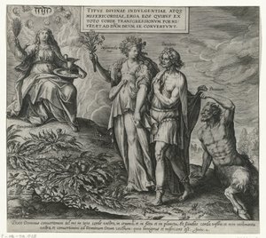 Alegorie nad boetedoening en berouw Boetedoening en berouw in het Oude Testament en het Nieuwe Testament (název série) Typ božské shovívavosti a milosrdenství vůči těm, kteří celým svým srdcem činí pokání ze svého přestoupení a obracejí se k Bohu