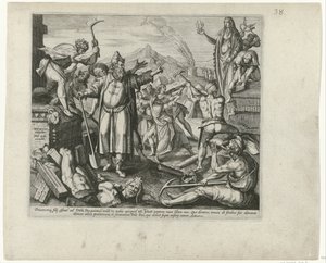 Vernietiging van de afgodsbeelden van Baal Boetedoening en berouw in het Oude Testament en het Nieuwe Testament (název série) Typ božské shovívavosti a milosrdenství vůči těm, jejichž přestoupení lituje z celého srdce a obrací se k Bohu