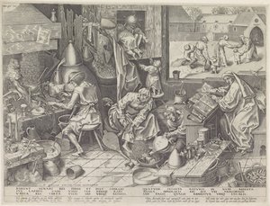 Alchymista od Philips Galle