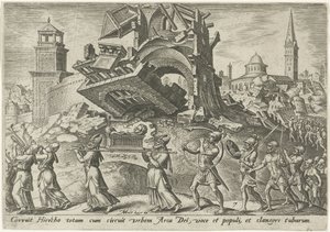 Desolation of Jericho The Days of Doom of the Jewish People (název série) od Philips Galle