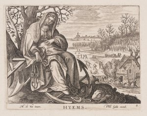 Hyems, od Four Seasons od Philips Galle