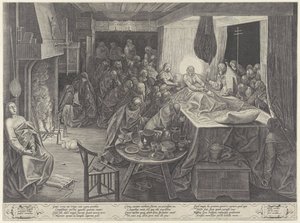 Smrtelná postel Marie od Philips Galle