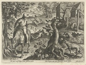 Wolvenjacht potkal Vallena Jachttaferelen (název série) Ve kterém každý druh lovu, drůbeže a rybaření (název série) od Philips Galle