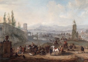 The Return from the Chase, po cca 1650 (olej na plátně)