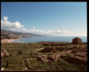 Pohled na archeologické naleziště, 3. až 2. tisíciletí před naším letopočtem od Phoenician Phoenician