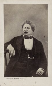 Autor Alexandre Dumas otec 1802-1870, 1870. od Photo studio Duroni and Murer.