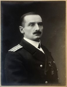 Portrét Alexandra Kolčaka 1874-1920, 1909. od Photo studio H. Rentz and F.