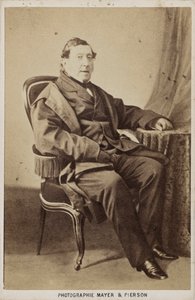 Portrét skladatele Gioachina Antonia Rossiniho 1792-1868, cca 1860. od Photo studio Mayer and Pierson.