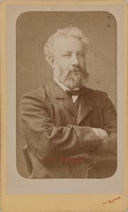 Portrét Julese Verna 1828-1905, c. 1870.