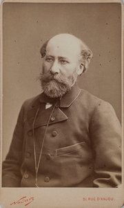 Portrét Octave Feuillet 1821-1890.
