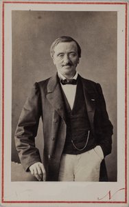 Portrét skladatele Antoina Elwarta 1808-1877, cca 1860.
