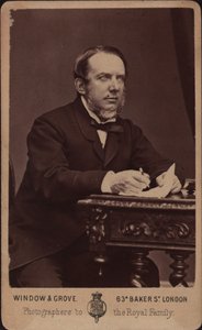Portrét skladatele Michaela Williama Balfe 1808-1870. od Photo studio Window and Grove.