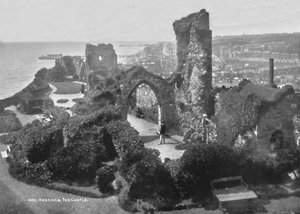 Hastingse. Hrad, 1907