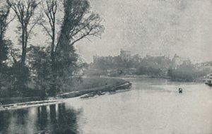 Hrad Windsor, 1910 od Photochrom Co Ltd of London
