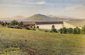 Hume Weir (barevné foto) od Photographer Australian