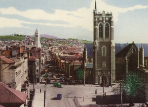 Tasmánie: Murray Street, Hobart (barevná fotografie) od Photographer Australian