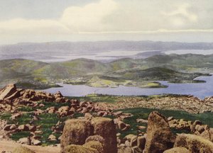 Tasmánie: Panorama z Pinnacle (barevná fotografie) od Photographer Australian