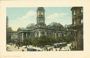 Radnice, Melbourne, Victoria, Austrálie (foto)
