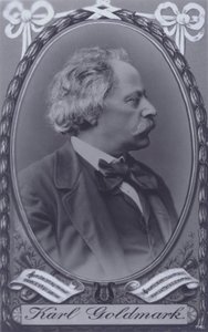 Karl Goldmark , maďarský skladatel (čb foto)