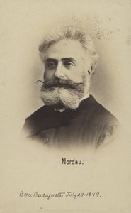 Max Nordau (1849-1923), maďarský sionistický vůdce a spisovatel (čb fotografie)
