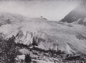 Úpatí Velkého ledovce (černobílá fotografie) od Photographer Canadian