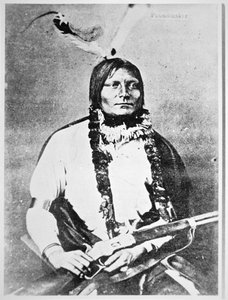 Poundmaker (č/b fotografie)