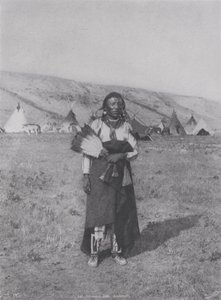 Winnipeg Jack, Blackfoot (černobílá fotografie)