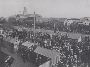 Výroční výstava ve Winnipegu (černobílá fotografie) od Photographer Canadian