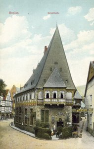 Hotelová náprsenka, Goslar (barevné foto) od Photographer German