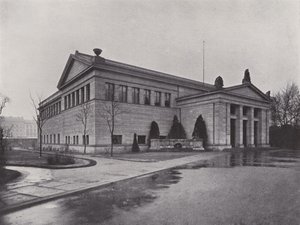 Muzeum Pergamon (černobílá fotografie) od Photographer German