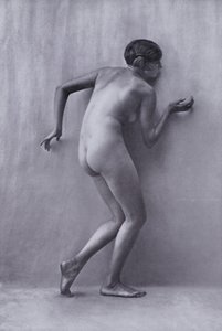 Krásné tělo, tělesná kultura pro ženy (černobílá fotografie) od Photographer German
