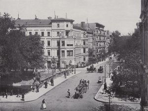 Z Heydt Bridge a Bendler Street (č/b foto) od Photographer German
